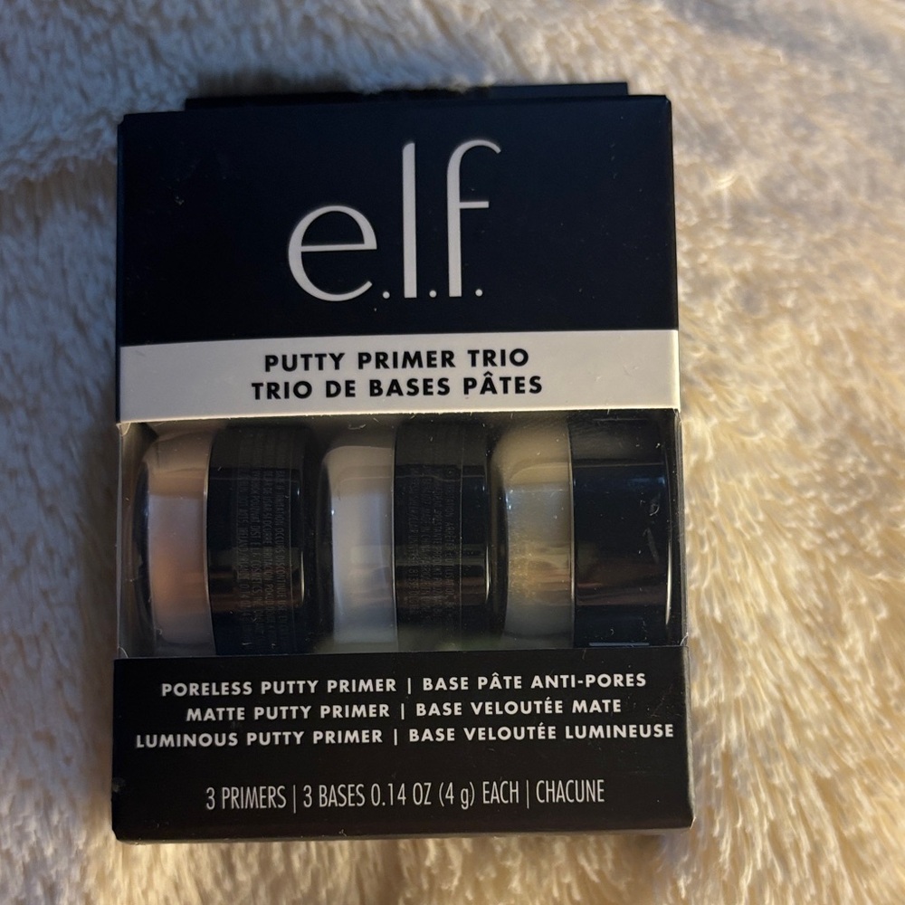 ELF Putty Primer Trio - Black, White, Cream